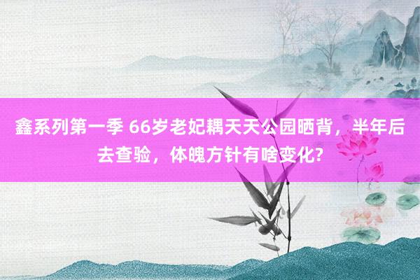 鑫系列第一季 66岁老妃耦天天公园晒背，半年后去查验，体魄方针有啥变化?