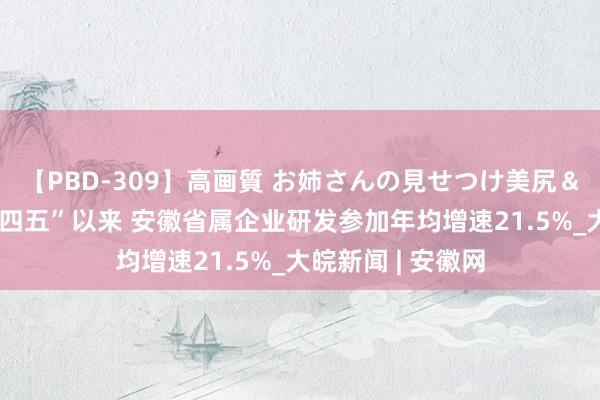 【PBD-309】高画質 お姉さんの見せつけ美尻＆美脚の誘惑 “十四五”以来 安徽省属企业研发参加年均增速21.5%_大皖新闻 | 安徽网